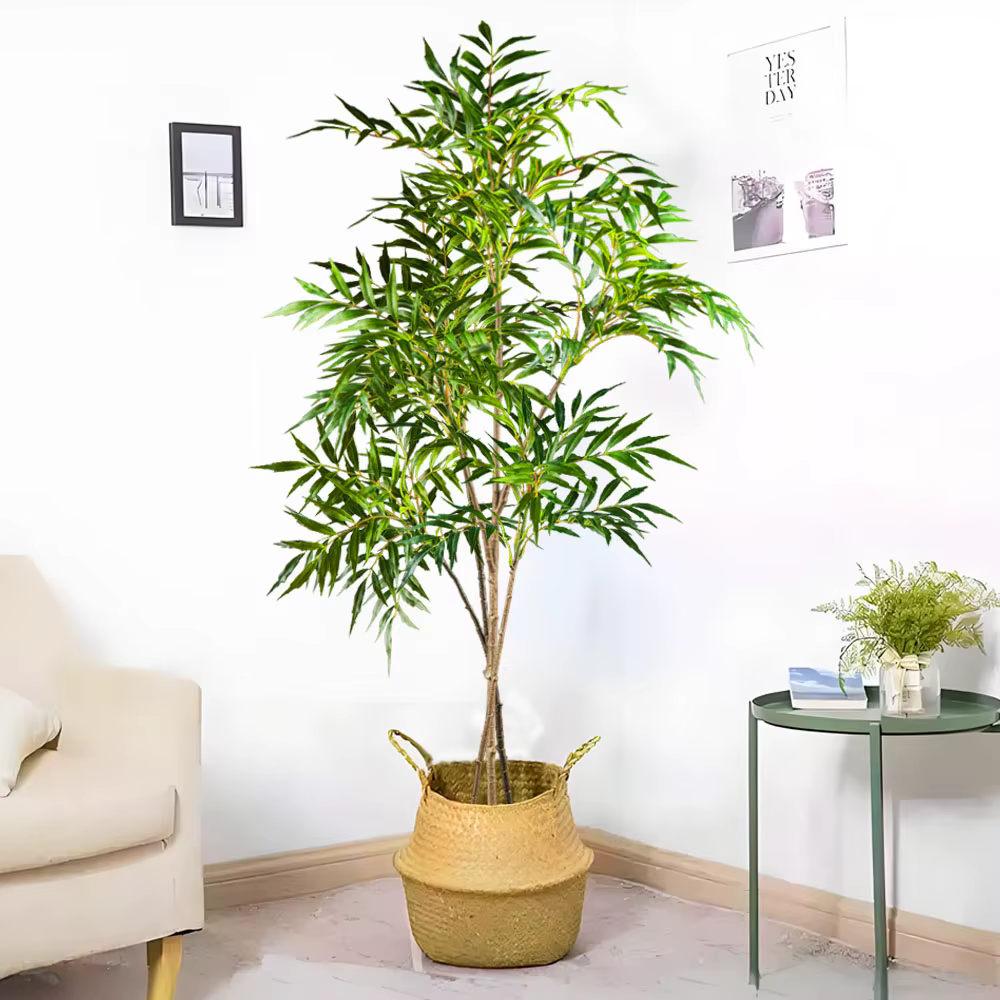 Grands plantes Nandina artificielles 78-140cm