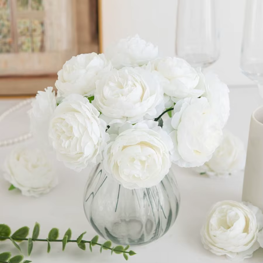 Fleur artificielle en soie