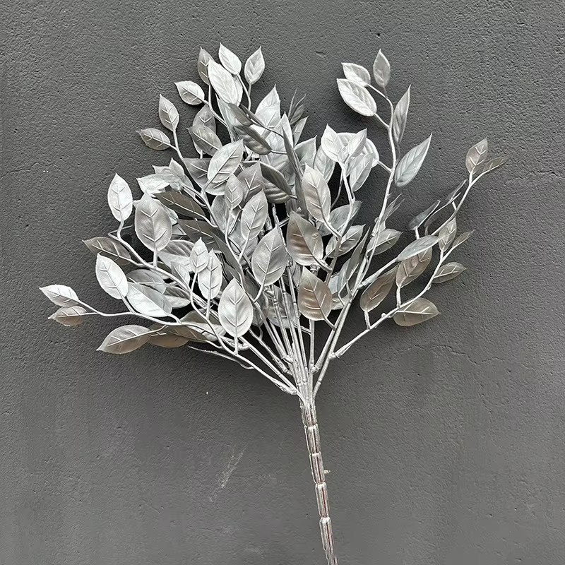 Plantes Dorées Artificielles Cuir oral elu Érable