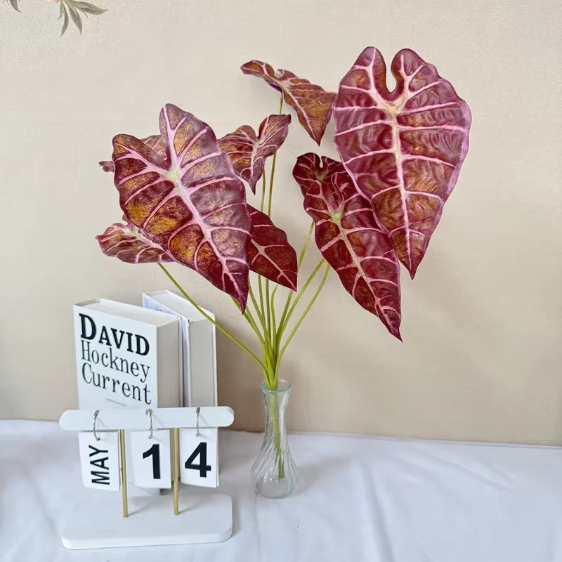 Plantes vertes artificielles décoratives pour mariage