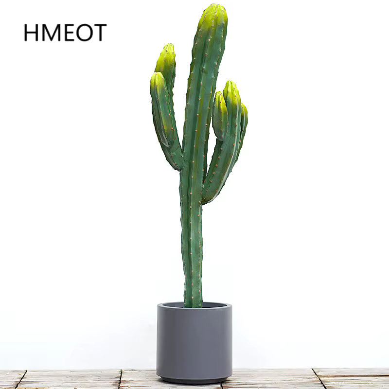 Plante tropicale succulente artificielle avec pot