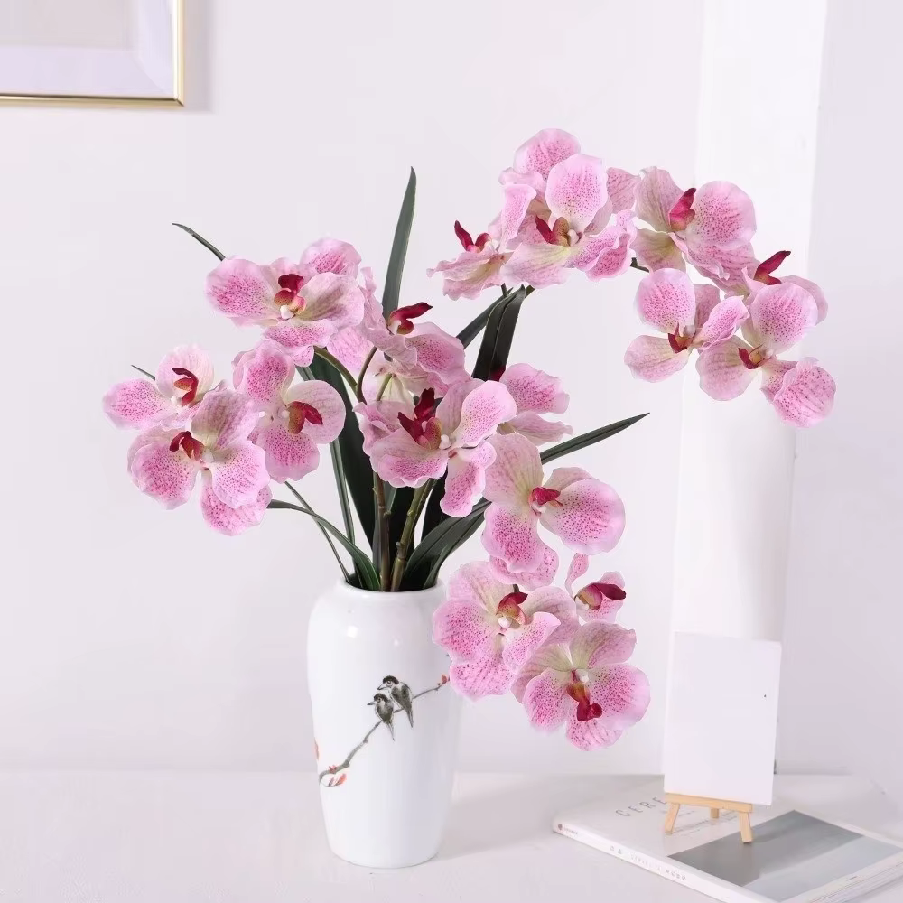 Orchidée Vanda Artificielle de 80 CM en Plastique