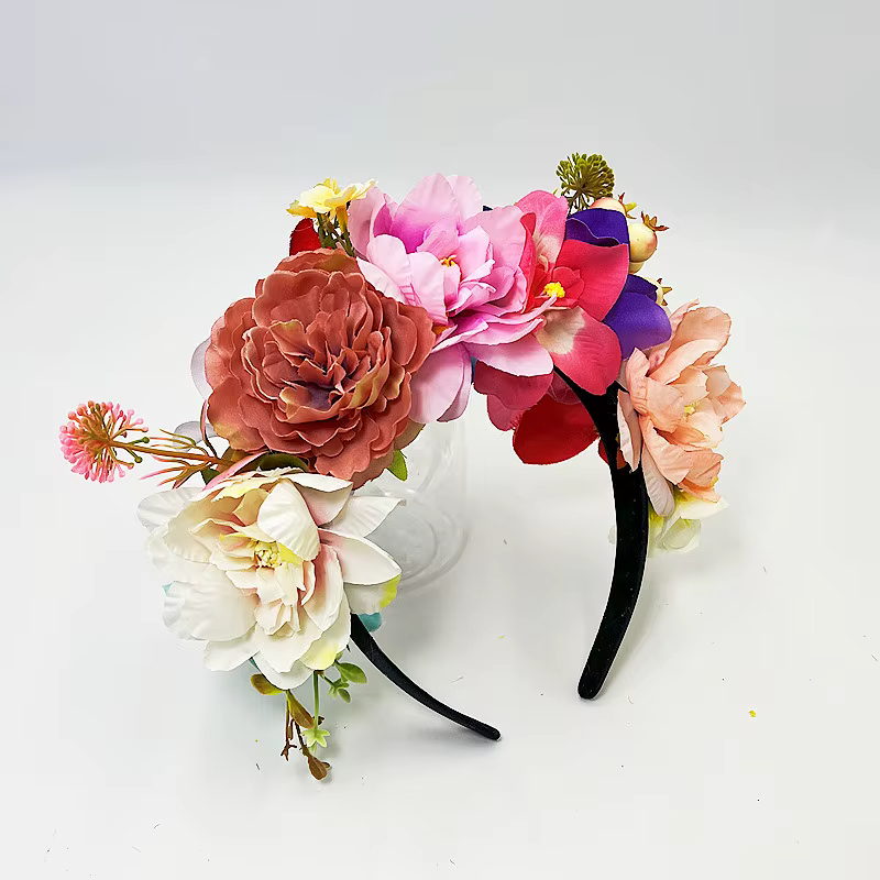 Couronne de fleurs mexicaines