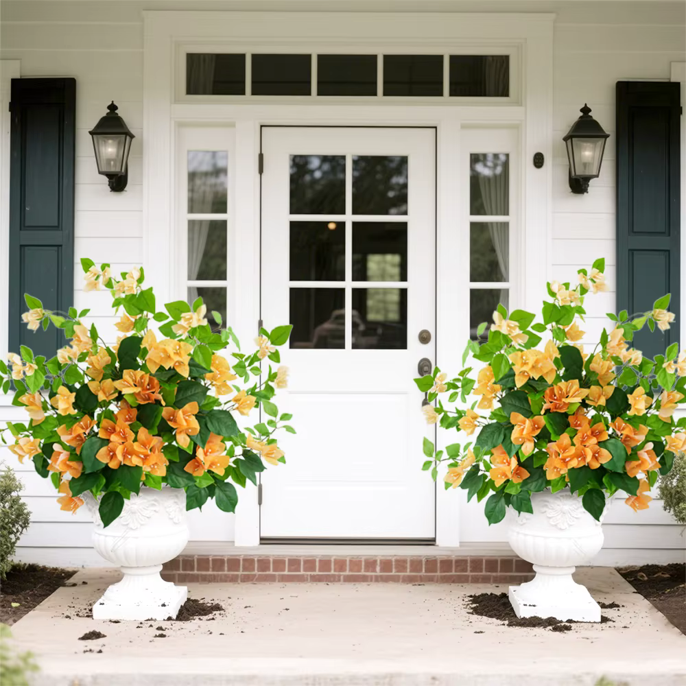 Bougainvillea artificielle florale à longue tige plantes