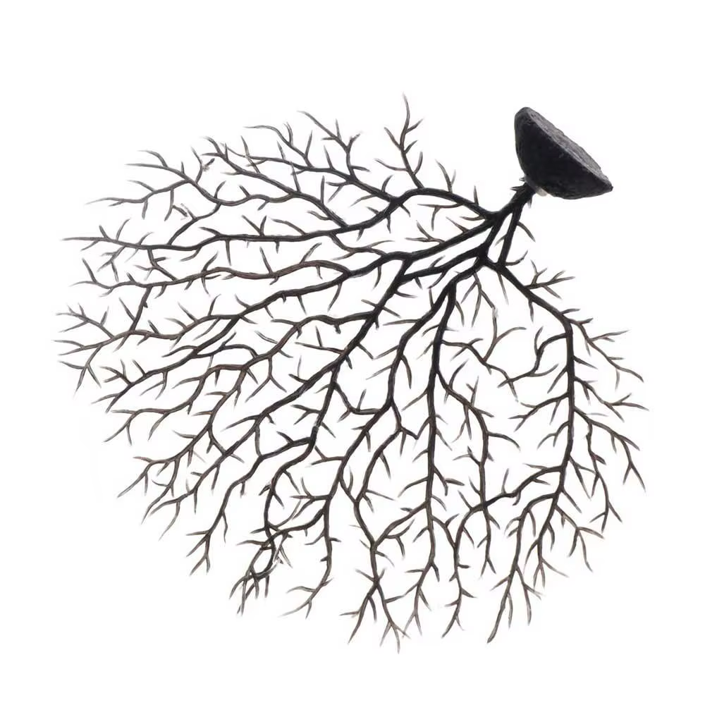 Fausses plantes d'eau sous-marines en forme d'arbre