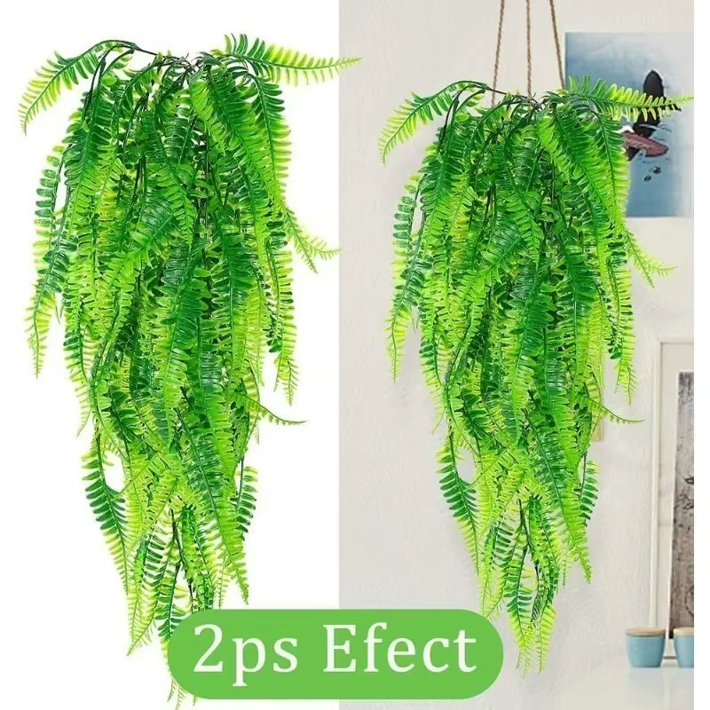 Plantes suspendues artificielles en herbe de Persie