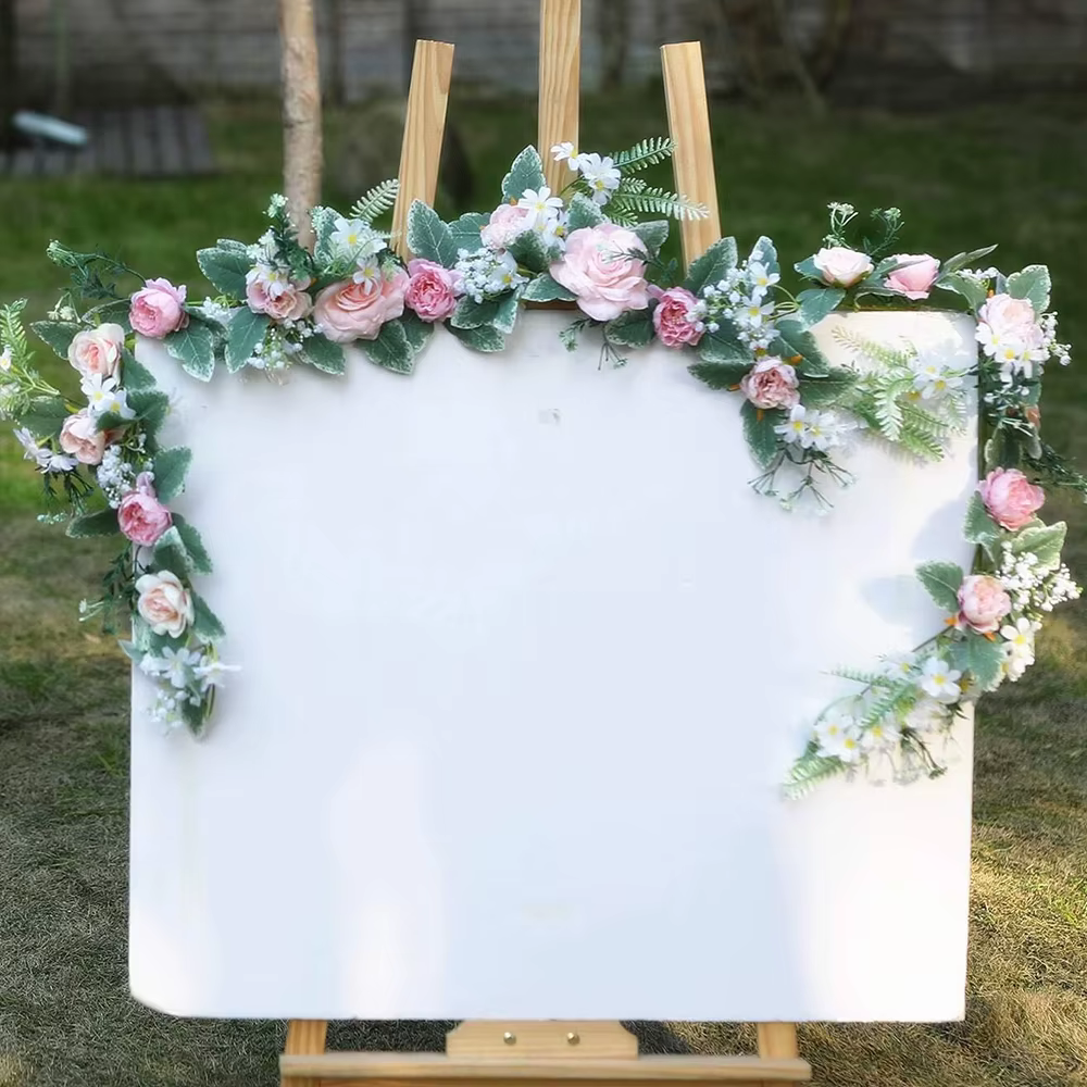Rose artificielle fleur vigne 175cm pivoine marguerite guirlandes florales pour décor de fête de mariage centre de Table extérieur saint valentin