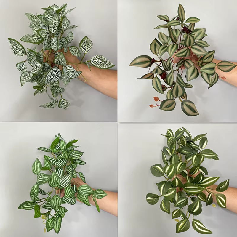 Plante artificielle en guimauve de 20 cm