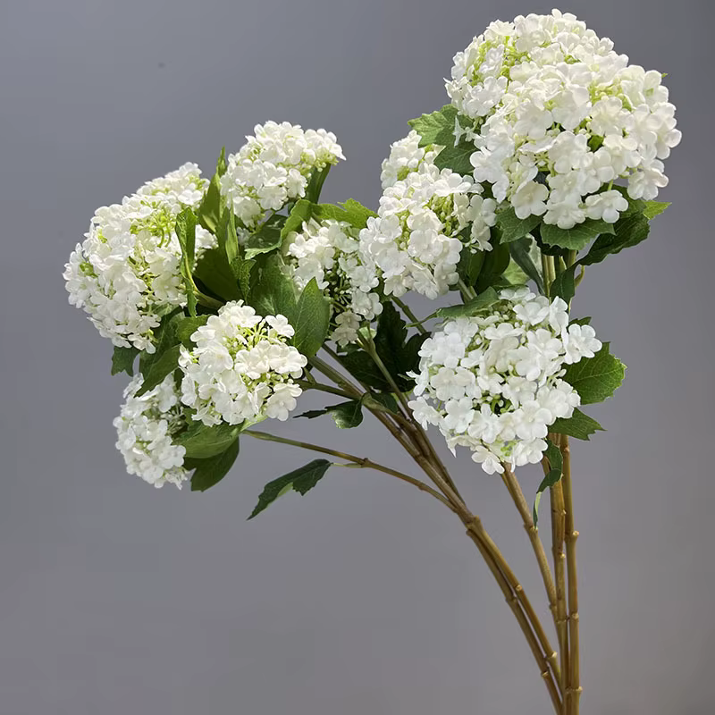 Fleurs artificielles en soie