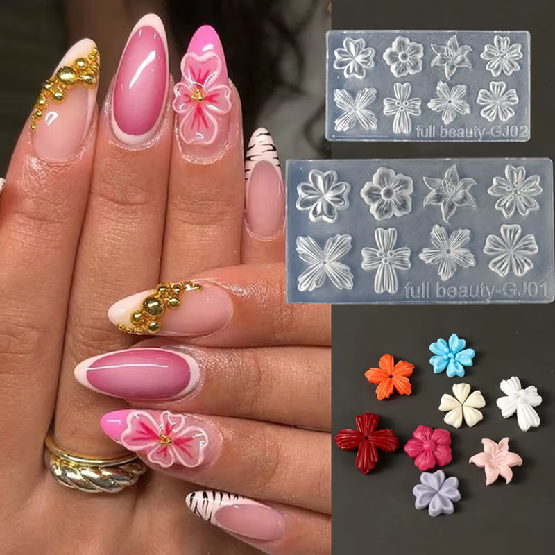 Moule en Silicone pour Nail Art