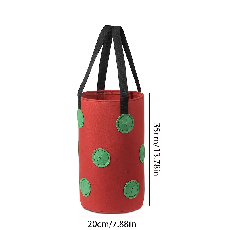 Sac de plantation suspendu pour fraises et tomates