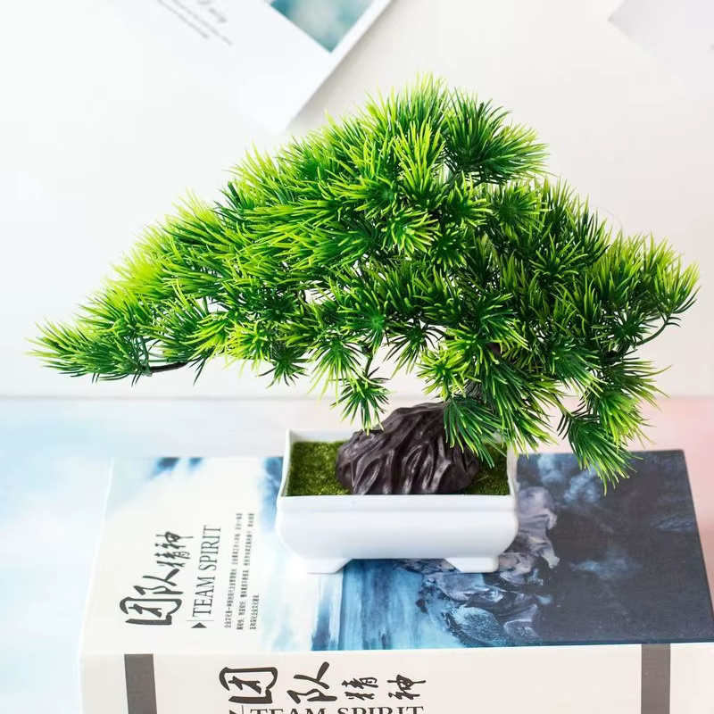 Plantes artificielles bonsaï en pot