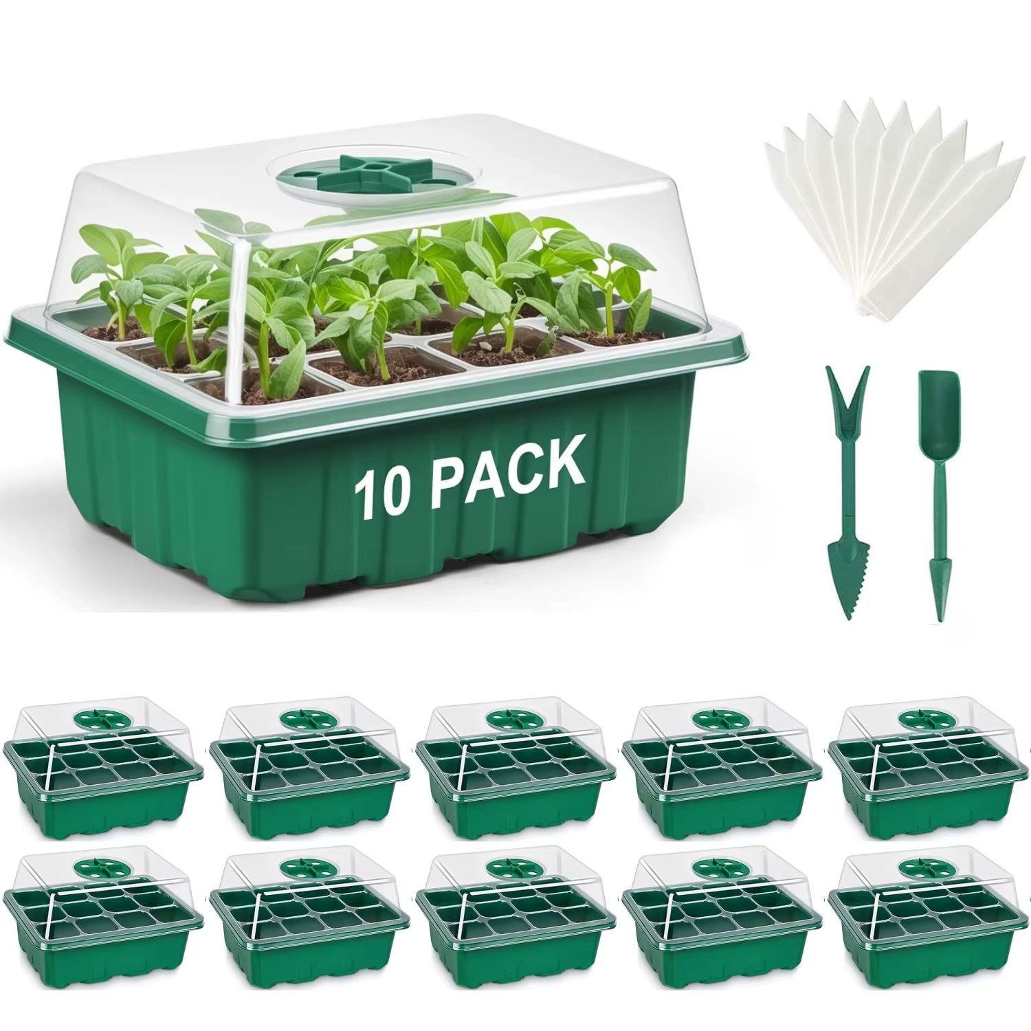 Plateau de démarrage de graines avec trou de Ventilation