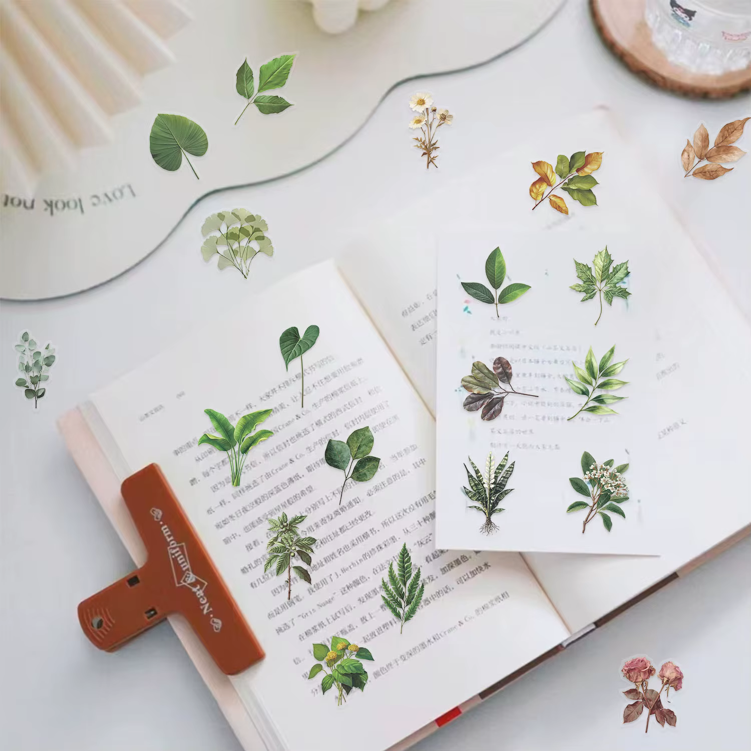 Autocollants Graffiti feuilles de plantes