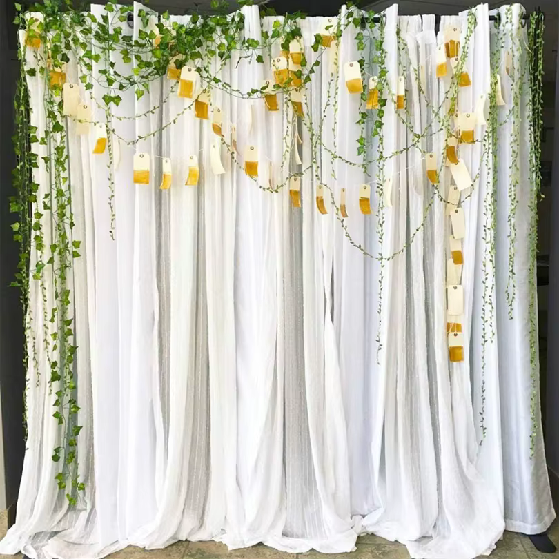 Guirlande de fleurs artificielles à petites feuilles de 10/20 mètres