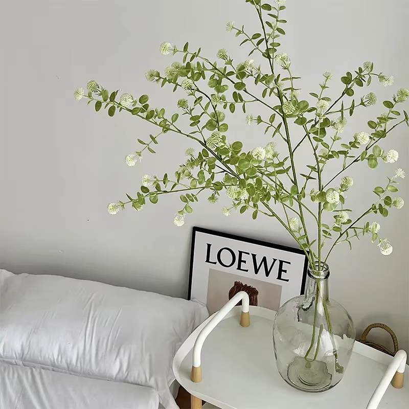 Feuille de bambou artificielle 128CM