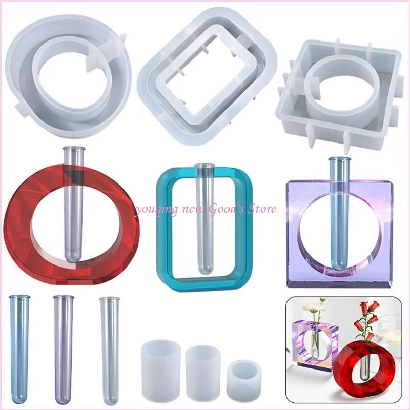 57qa mur suspendu en acrylique tube tube tube silicone