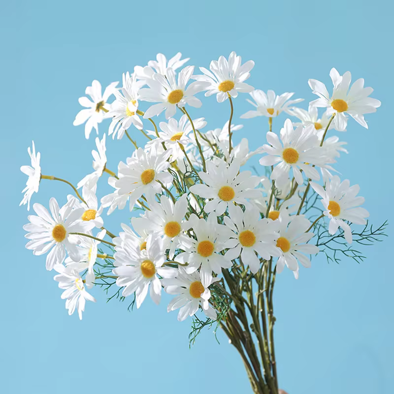 Bouquet de fleurs artificielles marguerite