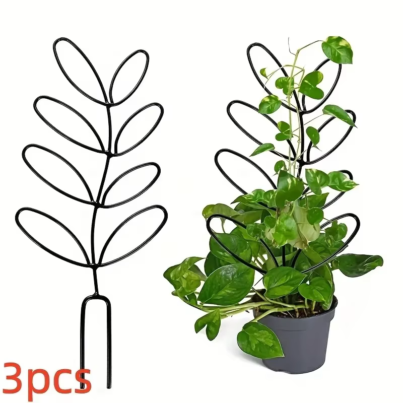 Support de plante en 3 parties