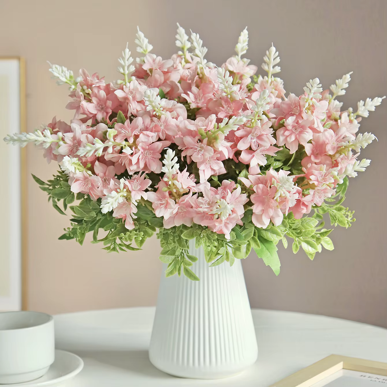 Fleurs artificielles en soie Yucca Gloriosa pour mariage