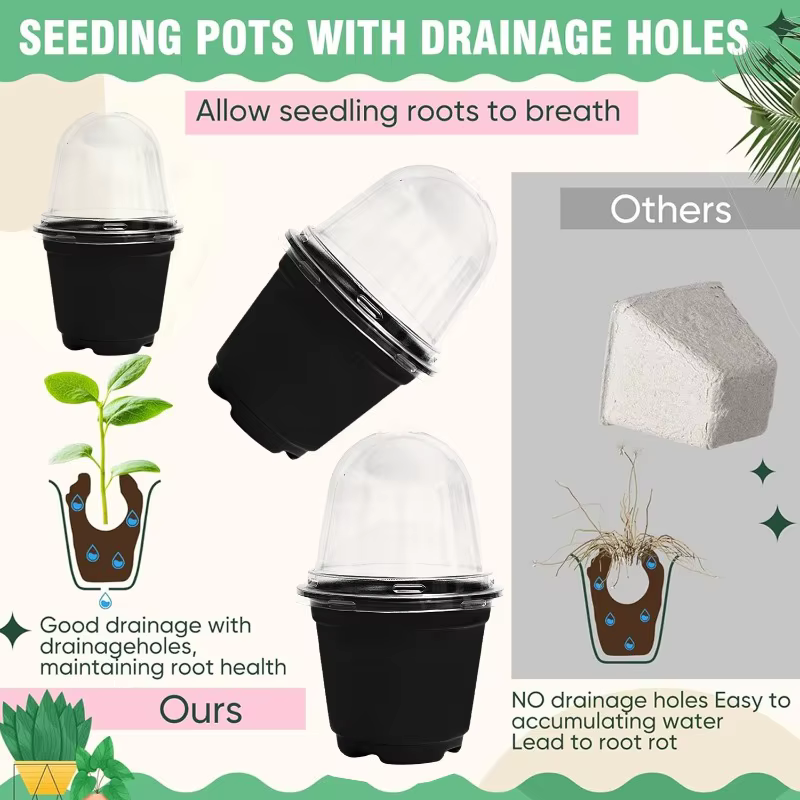 Pots de pépinière de semis