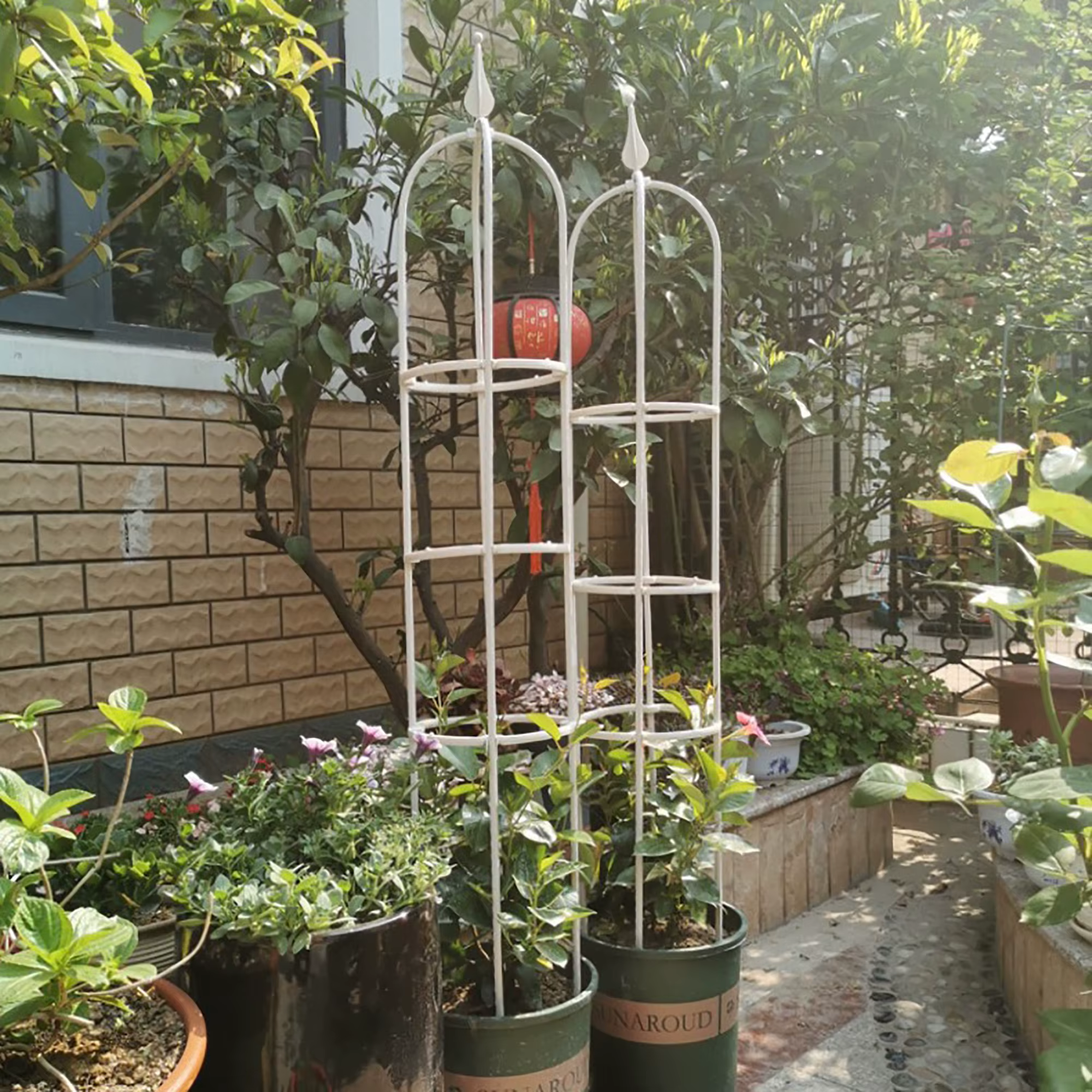 Tour Obélisque de Jardin en Treillis