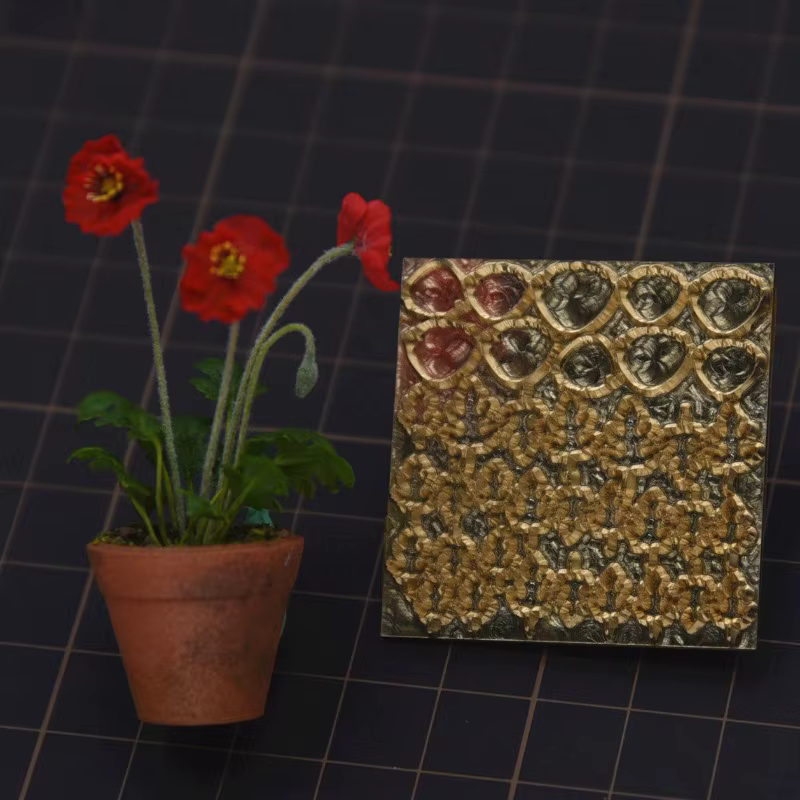 Moule de découpe à pression en argile ultra-légère miniature pour fleurs