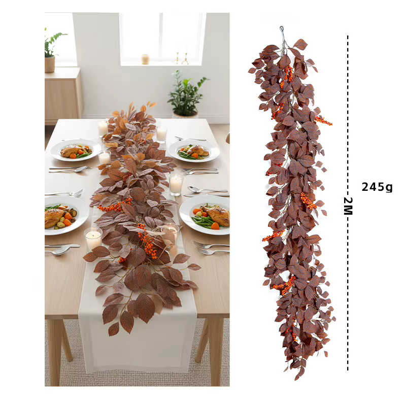 Simulation de feuilles d'eucalyptus