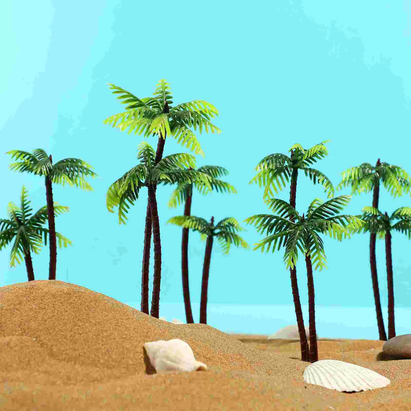 Décor d'arbre en noix de coco