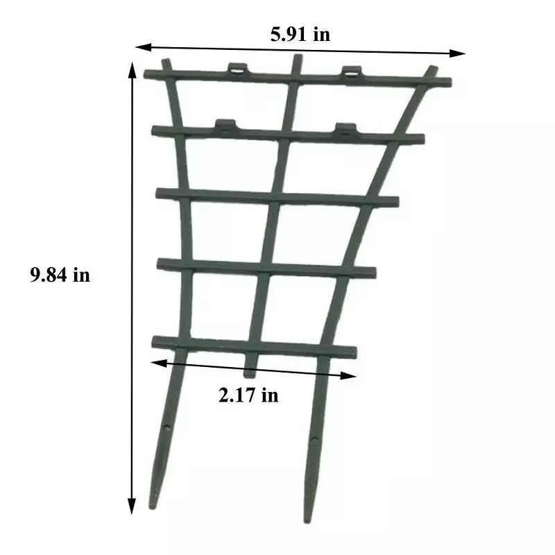 Support de plante en pot en plastique pour plantes grimpantes en pots