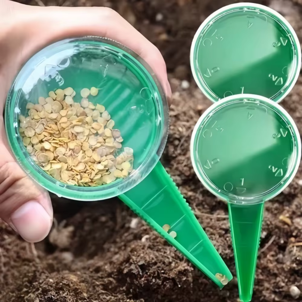 Semoir portable multifonctionnel réglable pour la plantation de légumes et de fleurs