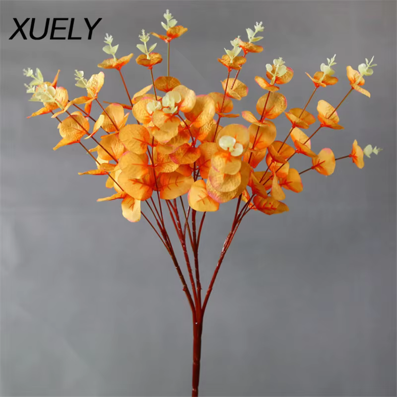Feuilles d'eucalyptus artificielles pour la décoration intérieure