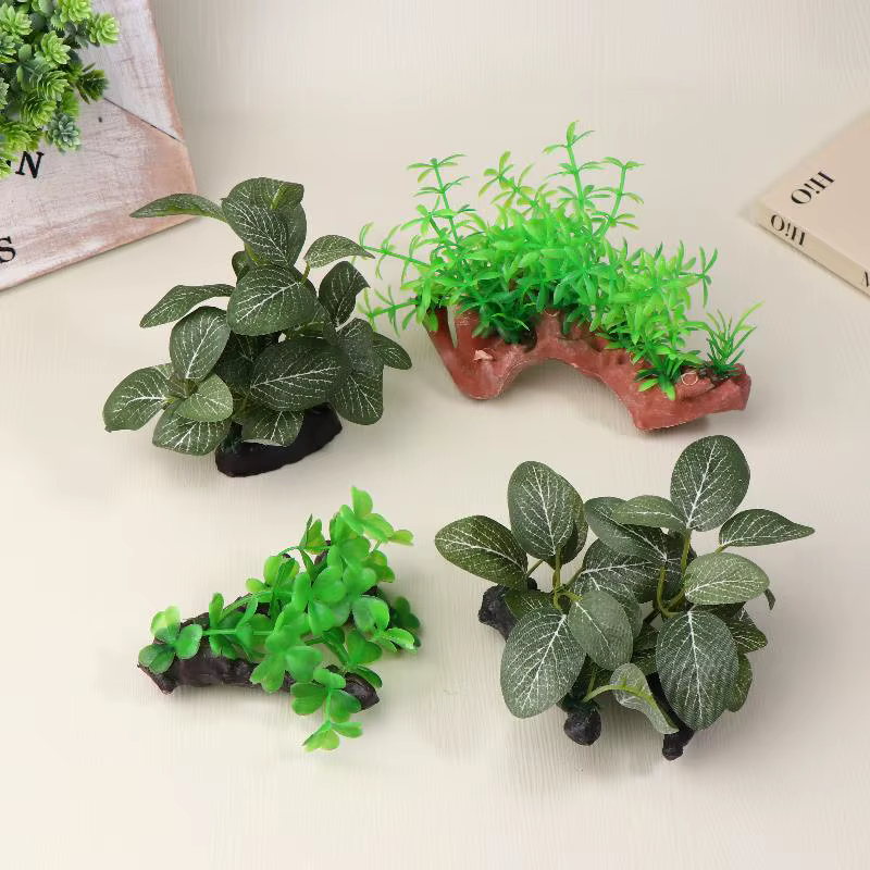 Branches de plantes artificielles en bois flotté