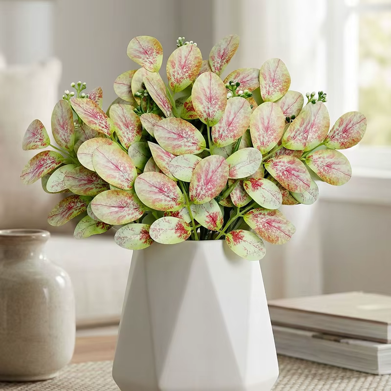 Lot de 6 plantes artificielles en plastique
