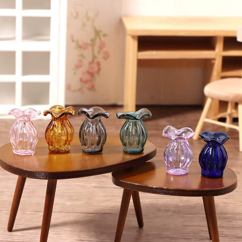 Vase l'inventaire en verre pour maison de courses