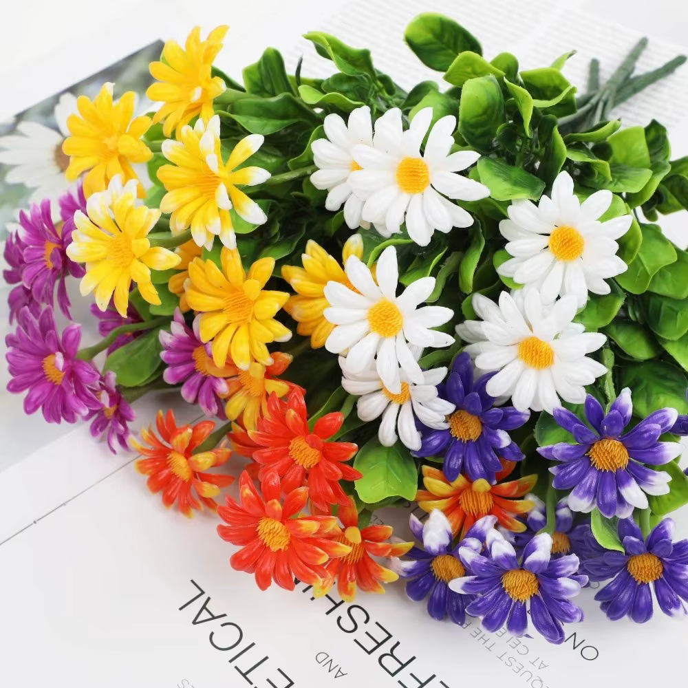 Fausses fleurs artificielles de marguerites