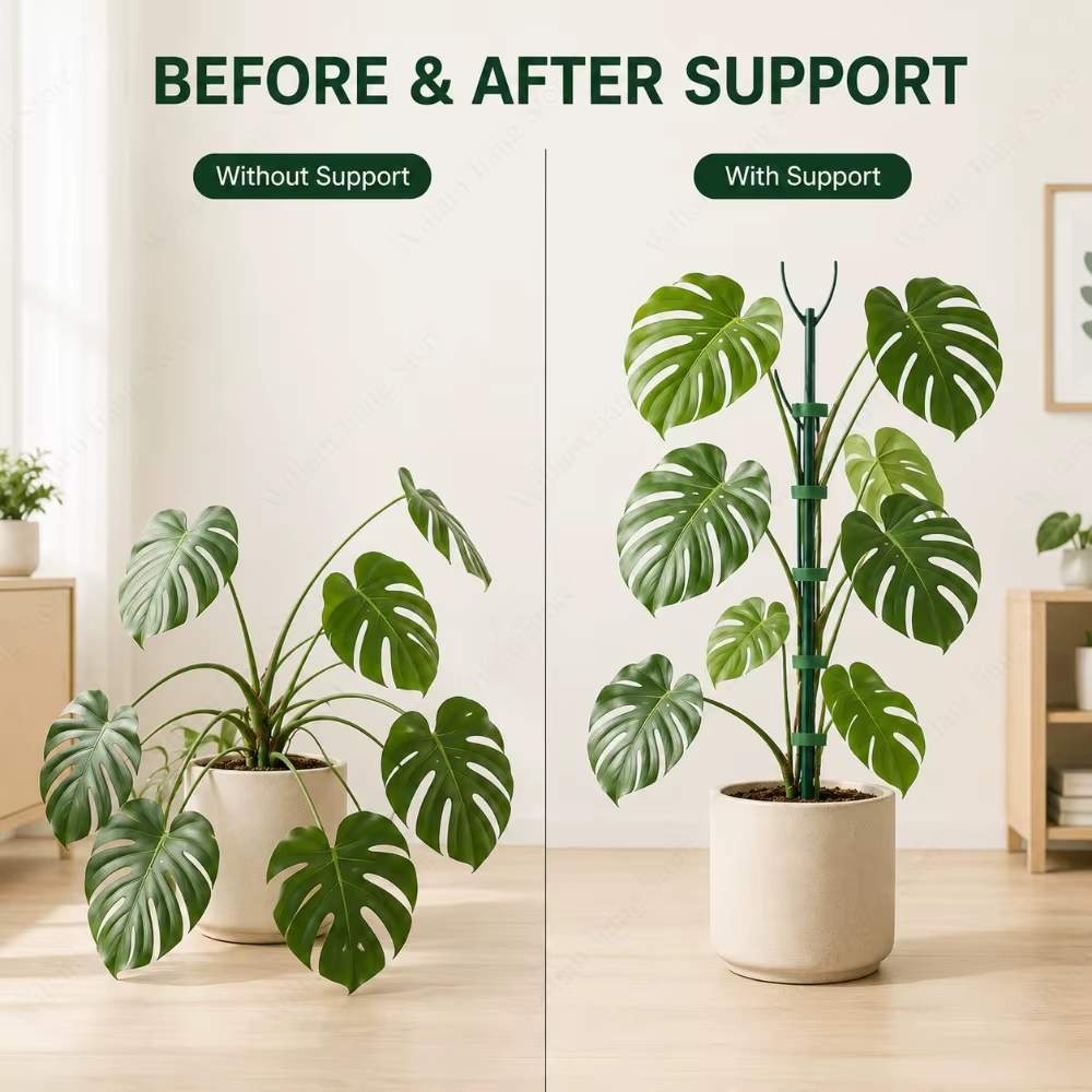 Piquets de support pour plantes grimpantes empilables