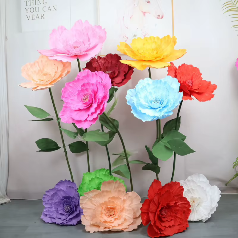 Pivoines artificielles de 60CM de diamètre