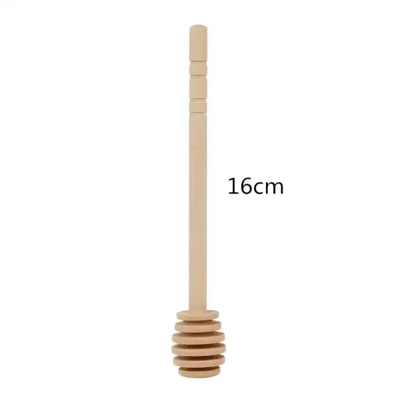 Mini Cuillère à Miel en Bois, Barre d'Agitation pour Pot, Fournitures Écologiques, Long Manche, Bâton d'Assad, Accessoires