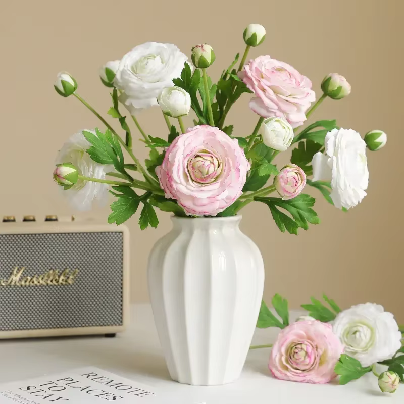 Fausse Fleur Artificielle au Toucher Réel