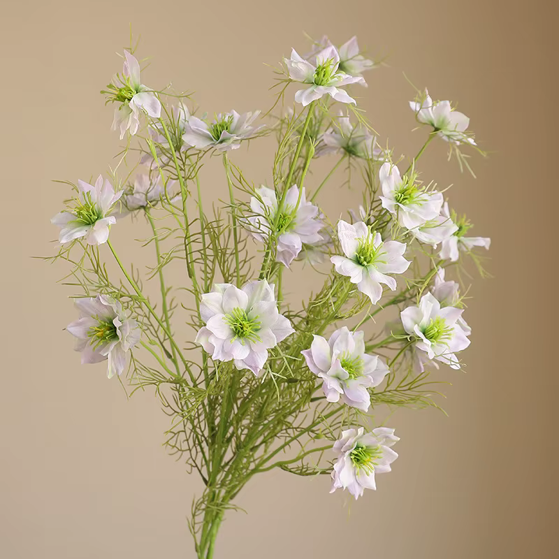 77CM artificielle herbe noire Gesang fleur mariage maison décoration douce