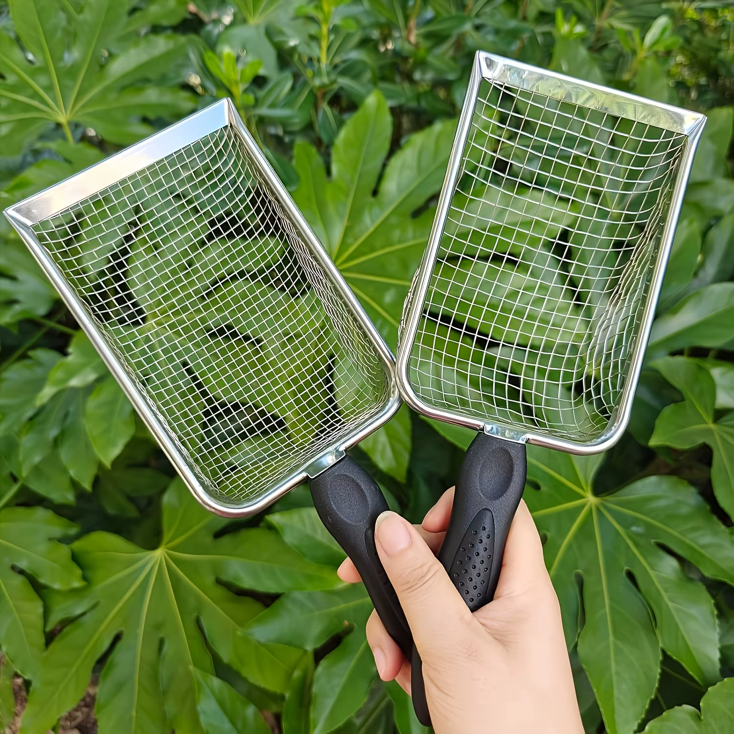 Tamis à terre horticole avec poignée