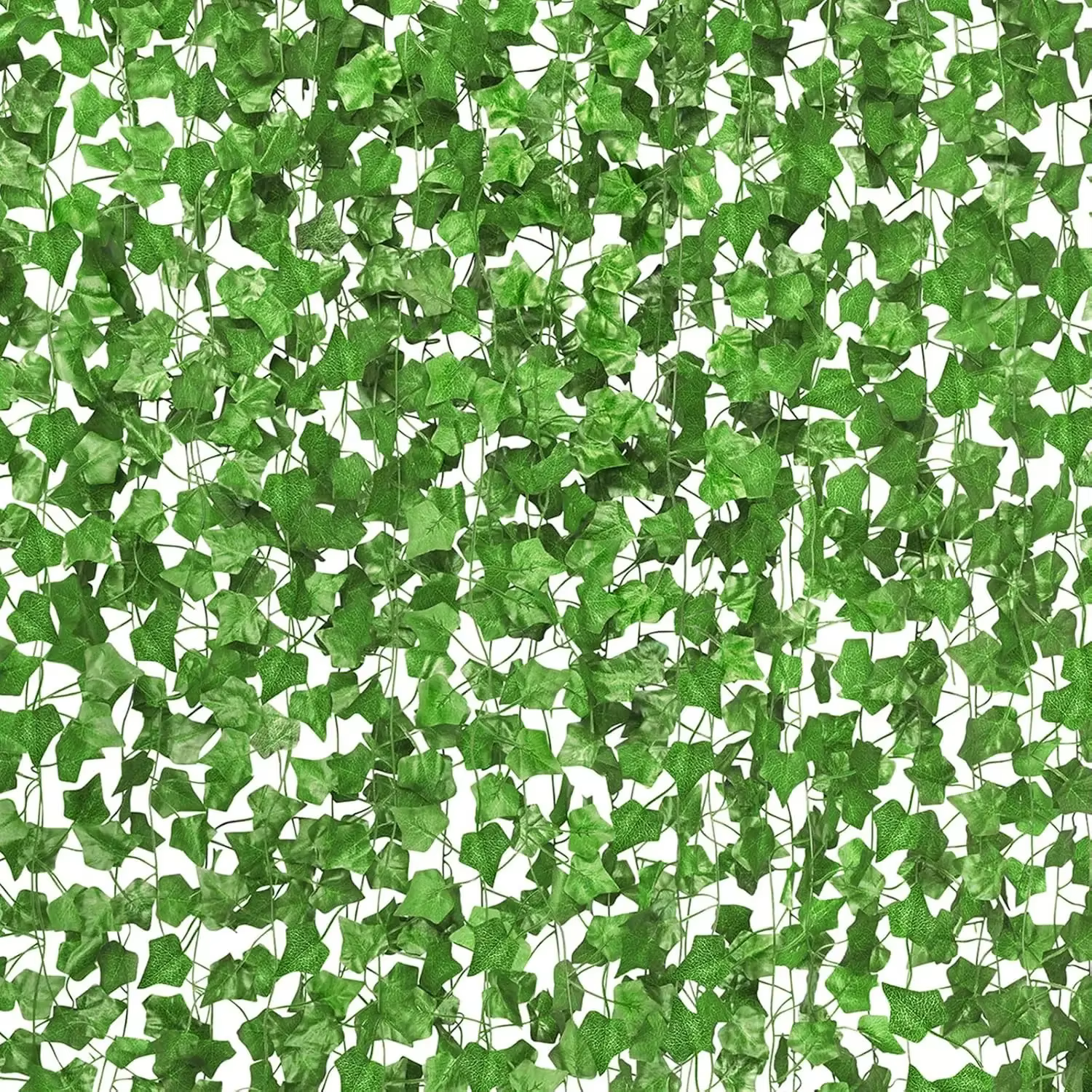 Guirxiété artificielle de feuilles de faux lierre
