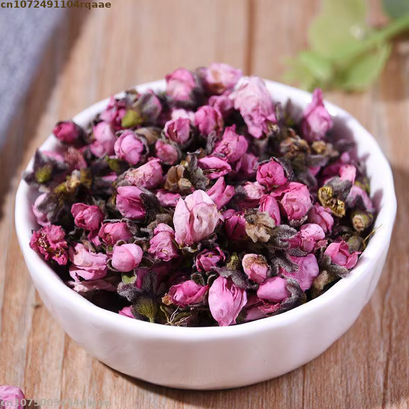 Pétales de fleurs séchées de fleur de pêcher en vrac de qualité 100%