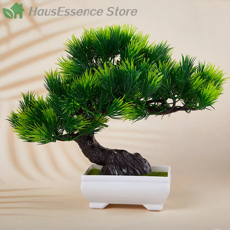 Plantes artificielles en plastique