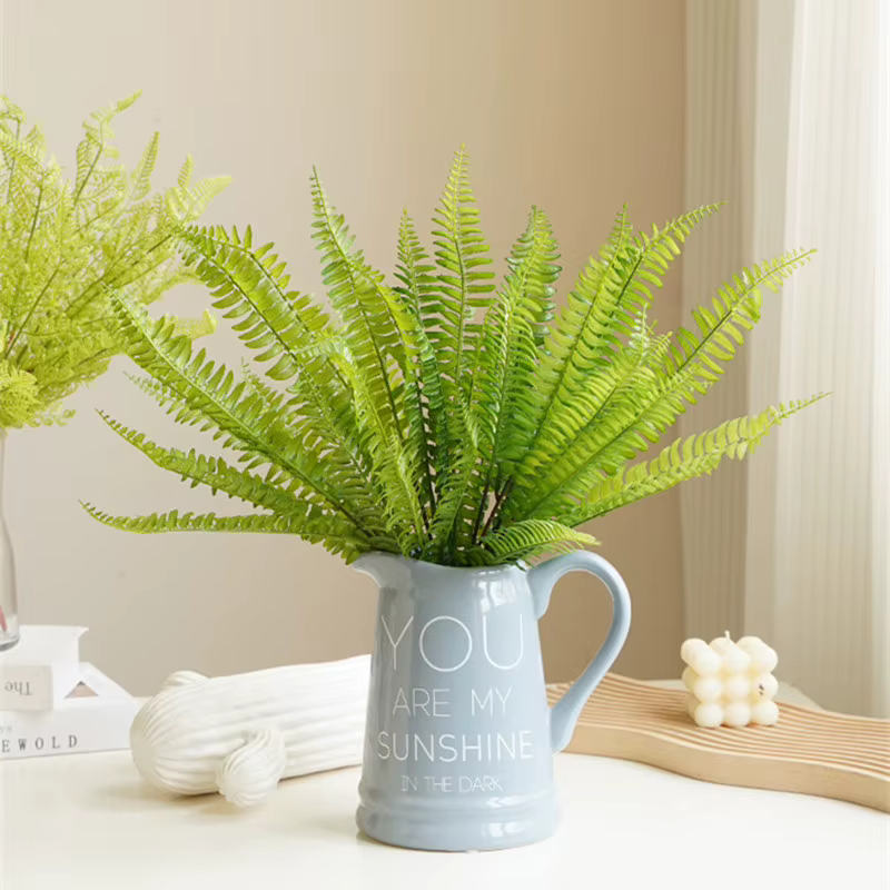 7 Branches de plantes artificielles en herbe persane