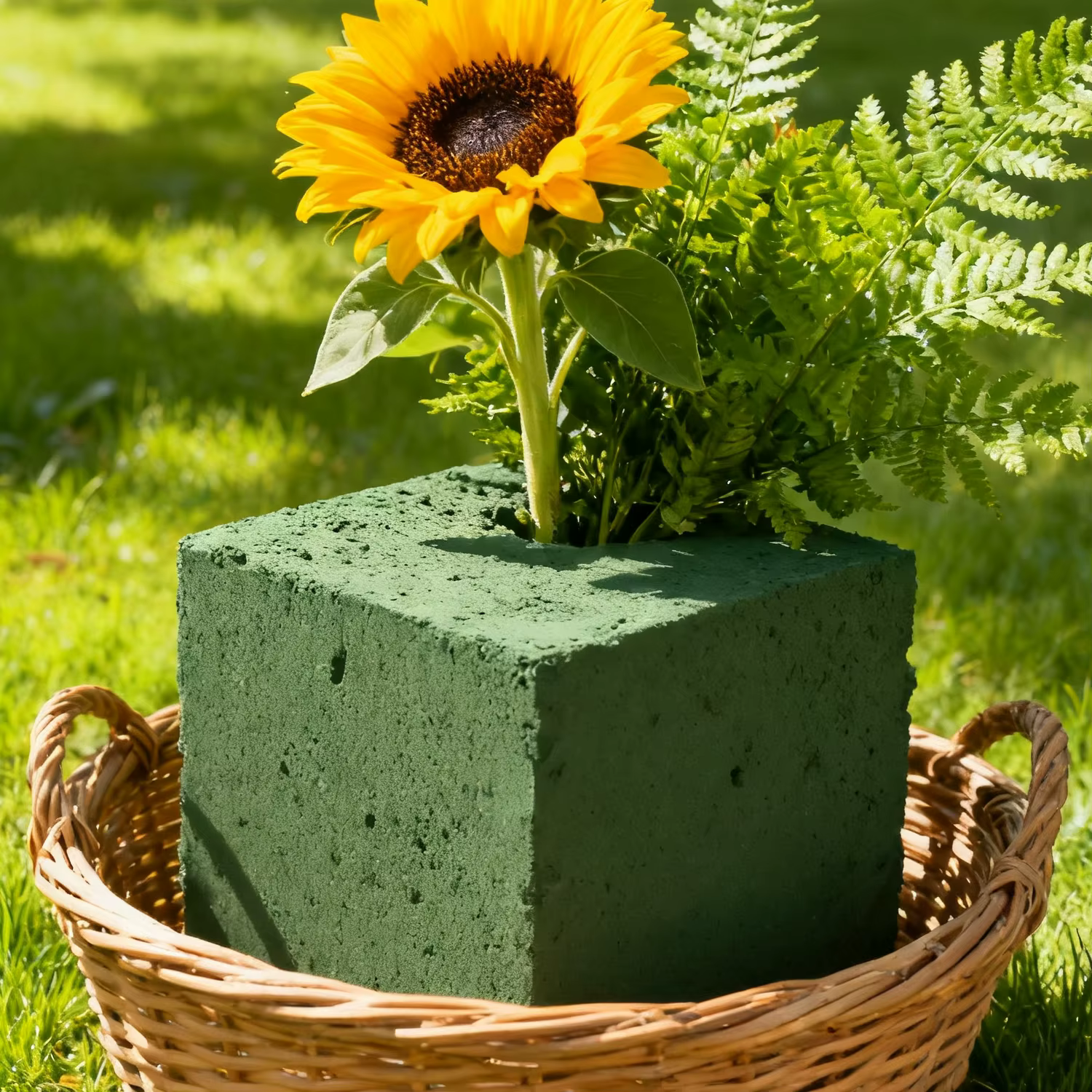 Blocs de mousse florale carrés