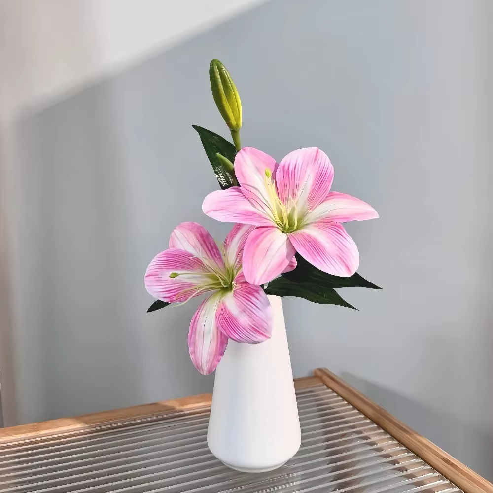 Fleurs artificielles de lys