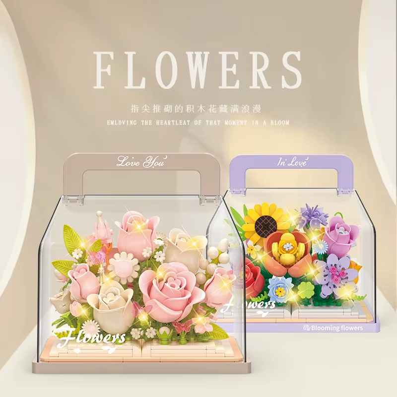 Série de plantes à fleurs éternelles