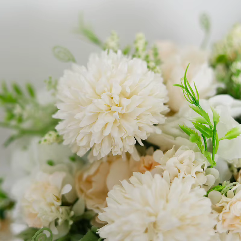 Bouquet hybride de pivoine de fleurs artificielles